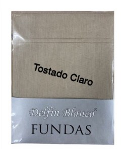 Fundas almohadas DELFIN BLANCO (bolsita con el par)
