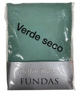 Fundas almohadas DELFIN BLANCO (bolsita con el par)