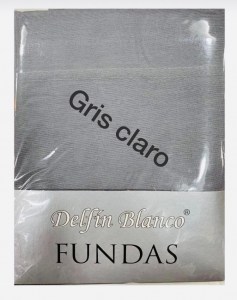 Fundas almohadas DELFIN BLANCO (bolsita con el par)